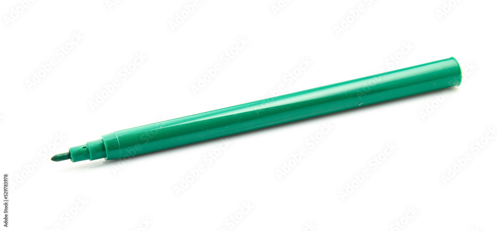Set of pen Markers. Isolated on white background Office Supplies Colorful Highlighters. Set of pen Markers. Isolated on white background Office Supplies Colorful Highlighters.