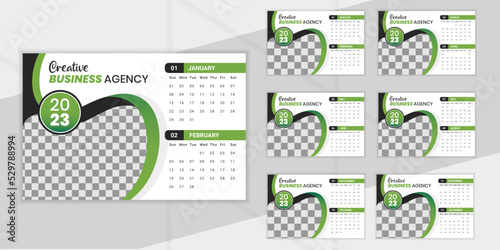Business Monthly calendar for the 2023 year. The week Starts on Sunday.