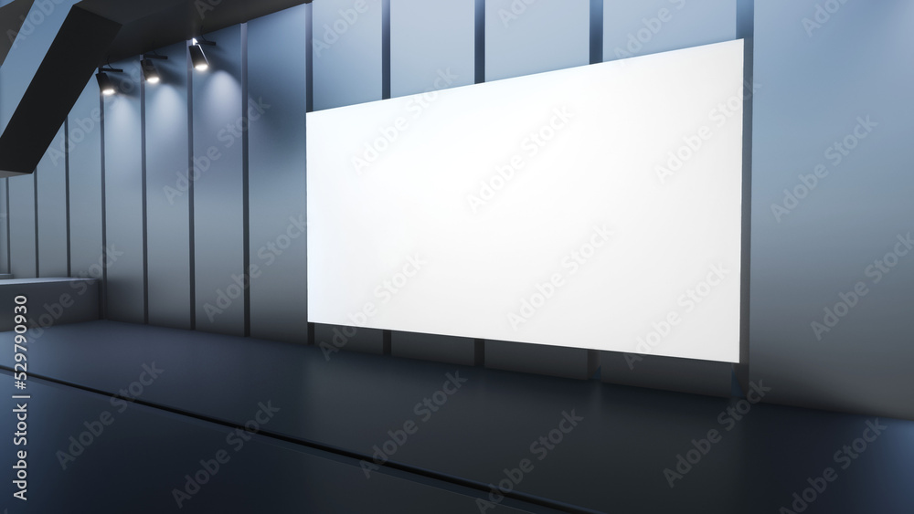 3D Virtual TV Studio News, Backdrop For TV Shows .TV On Wall.3D Virtual News Studio Background,3d illustration 3D Virtual TV Studio News, Backdrop For TV Shows .TV On Wall.3D Virtual News Studio Background,3d illustration