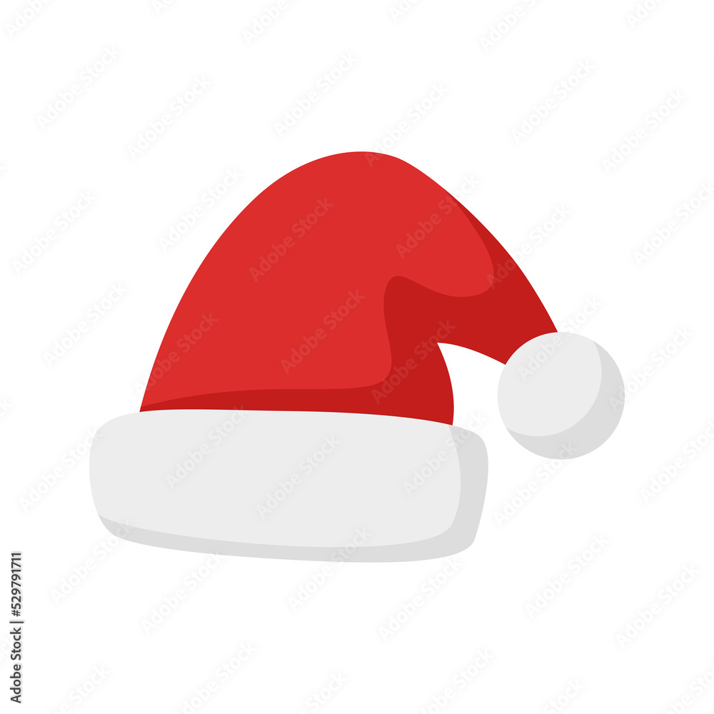 Santa Hat isolated on white background Santa Hat isolated on white background