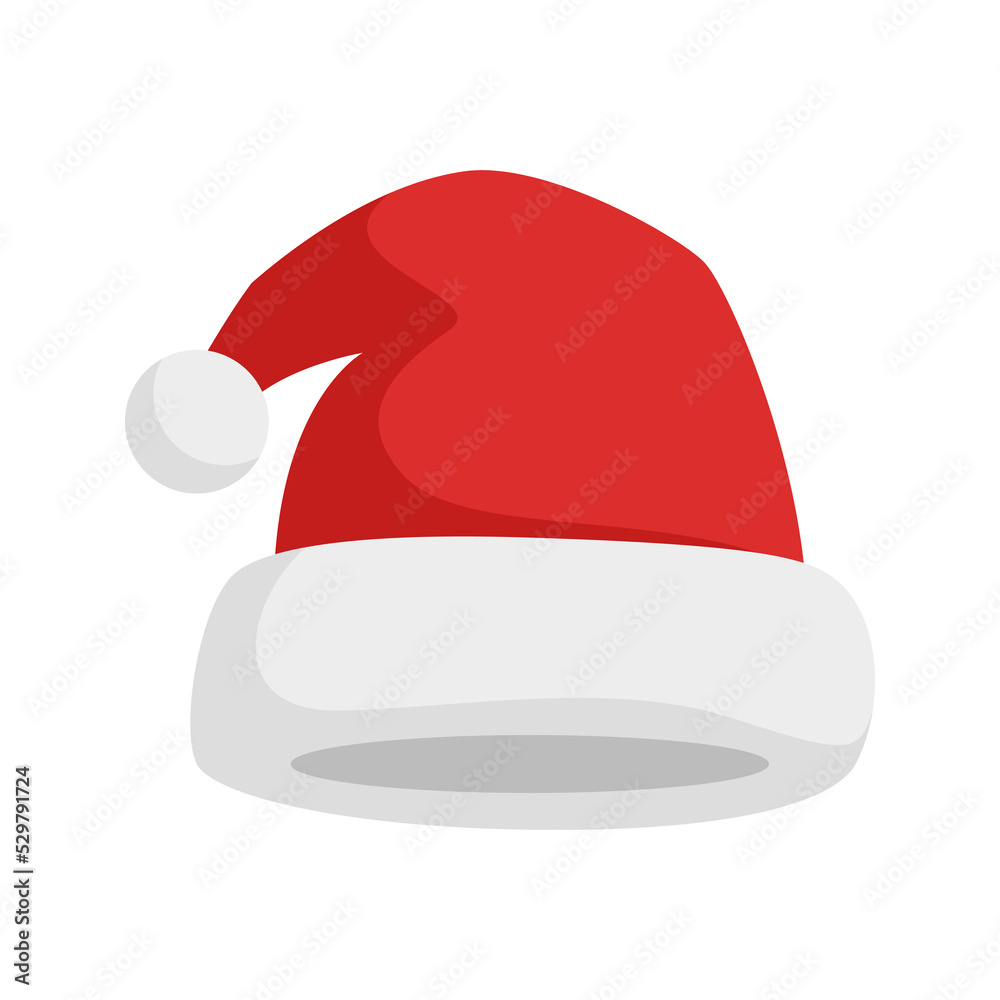 Santa Hat isolated on white background Santa Hat isolated on white background