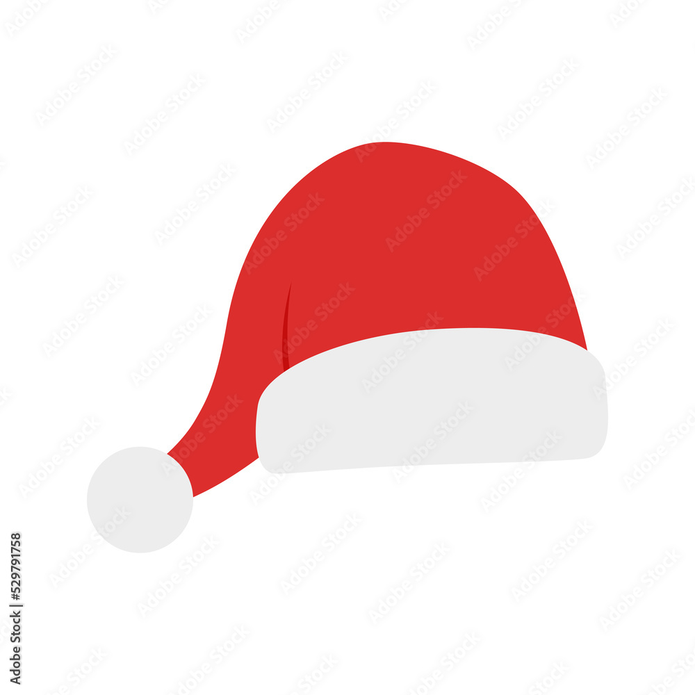 Santa Hat isolated on white background Santa Hat isolated on white background