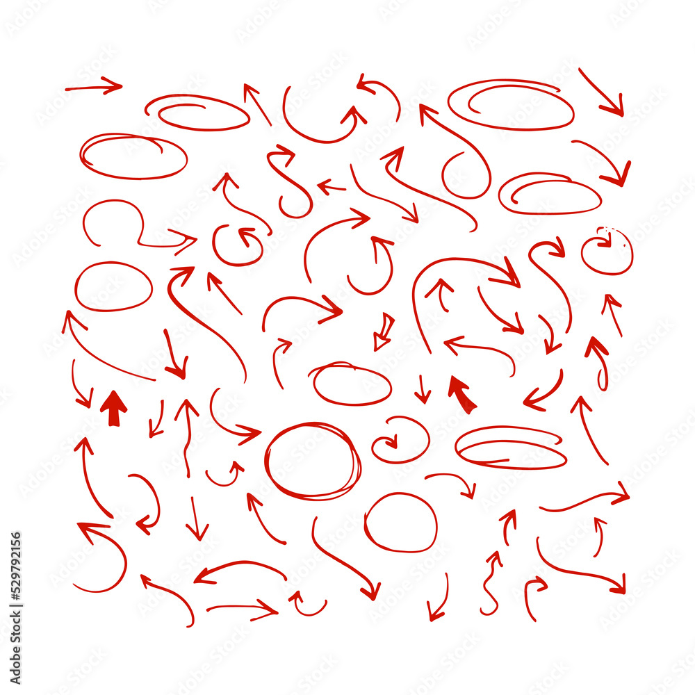 Sketch arrows. Doodle doodle arrow direction line symbols. Scribble way pointers Sketch arrows. Doodle doodle arrow direction line symbols. Scribble way pointers