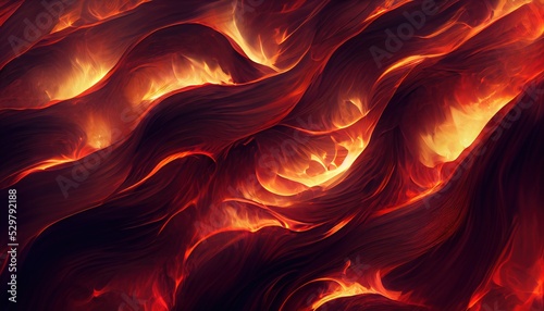 Abstract fire background from infernal fabric. Can be used as wallpaper