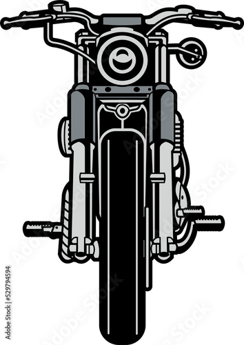 front motorcycle © Arthit