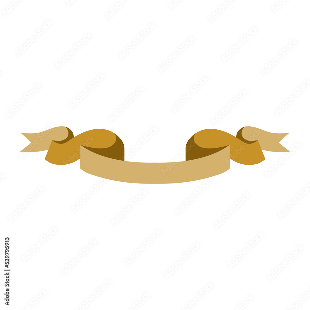 ribbon illustrations in golden color. set of empty element decoration for text copy space. elegant for highlight, title, badge, sale decoration, etc ribbon illustrations in golden color. set of empty element decoration for text copy space. elegant for highlight, title, badge, sale decoration, etc