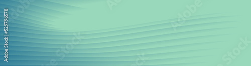 Abstract blue and green pastel color wave background. Vector illustration