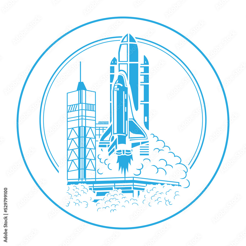 space shuttle logo