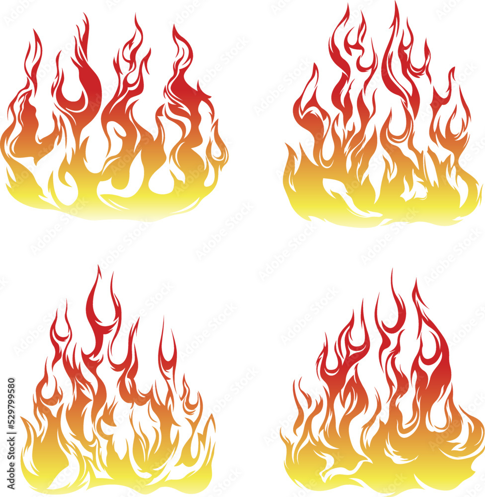 Fire Flame Tattoo Vector (EPS, SVG) | OnlyGFX.com | Flame tattoos, Fire  tattoo, Flash tattoo designs
