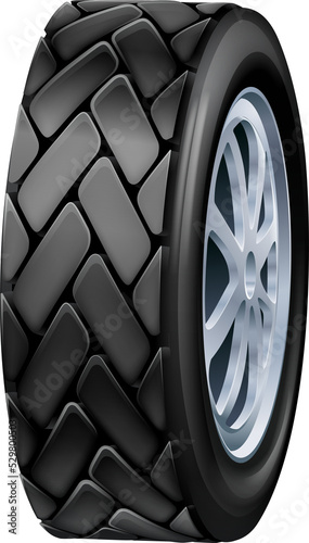 Tyre illustration photo