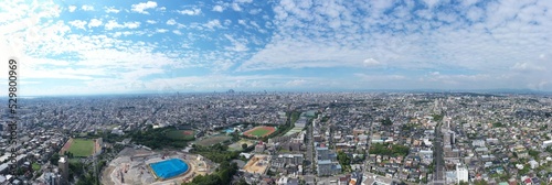 名古屋市営地下鉄 瑞穂運動場東駅 空撮