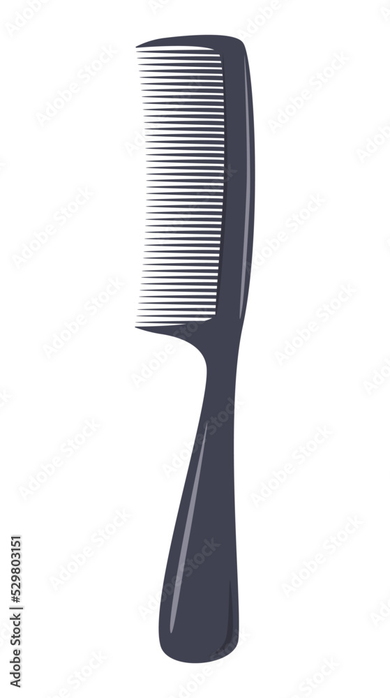 Professional tools for haircut barbershop, hair brush comb, beauty salon barber accessory, lat vector illustration. Hairdresser tools. Cartoon hairdresser accessories icon Professional tools for haircut barbershop, hair brush comb, beauty salon barber accessory, lat vector illustration. Hairdresser tools. Cartoon hairdresser accessories icon