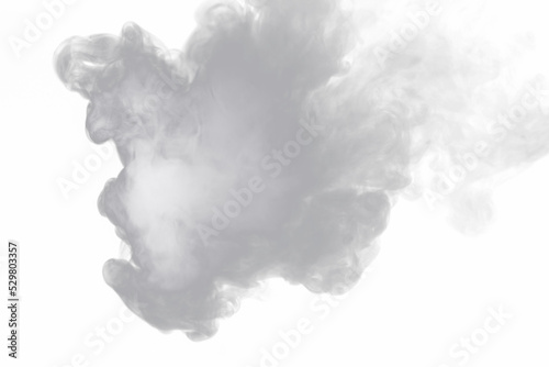 smoke isolated background