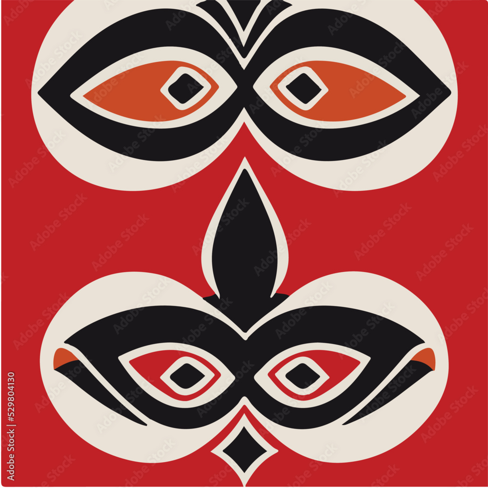 Ethnic Tribal African Symbol Art Ethnic Tribal African Symbol Art