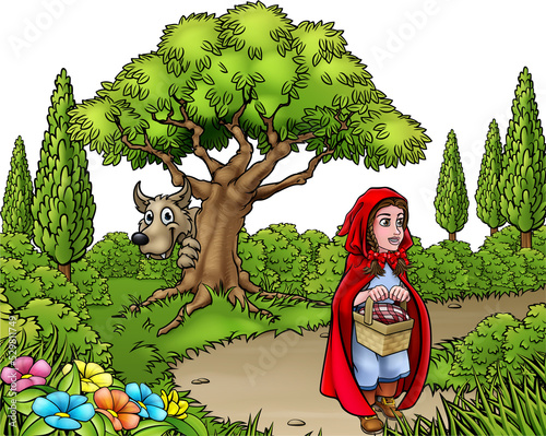 Little Red Riding Hood Cart...
