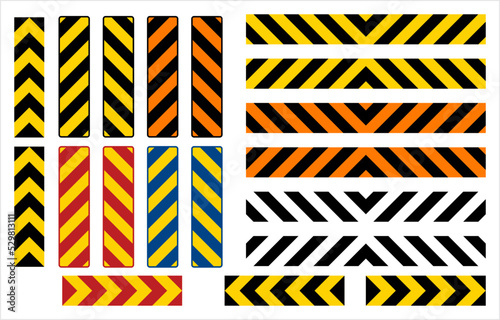 Hazard Marker Stripe Chevron M_2209001