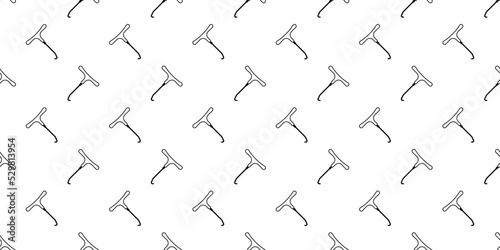 Spring Hook Puller Icon Seamless Pattern Y_2111001