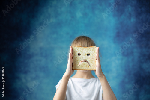 International day of gluten. Symbol diet celiac. Celiac world day.