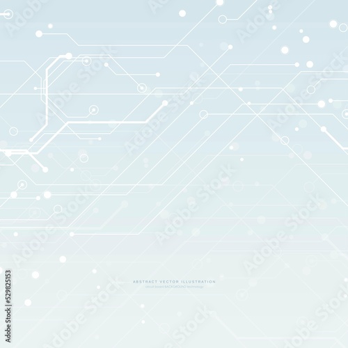 Circuit board   futuristic  technological processes  digital technology background  copy space vector illustration 