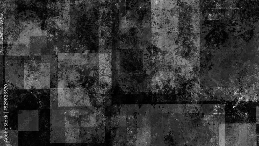 Fototapeta premium 黒のグランジペイント、背景素材、テクスチャ