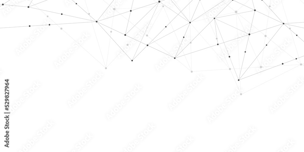 Abstract low poly background with connecting the dots and lines. Stock ...