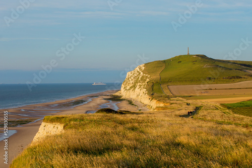 Beach in Cap Blanc Nez, France