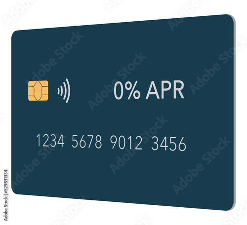 Wallpaper Mural Here is a generic zero percent annual percentage interest rate credit card on a transparent background that is seen in a 3-d illustration. Torontodigital.ca