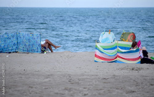 Summer time beach sea