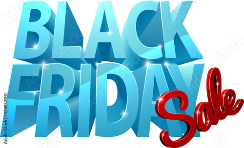 Black Friday Sale 3D Sign