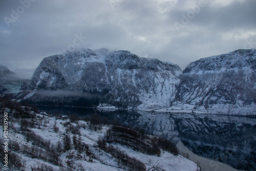 Norwegische Winterlandschaft