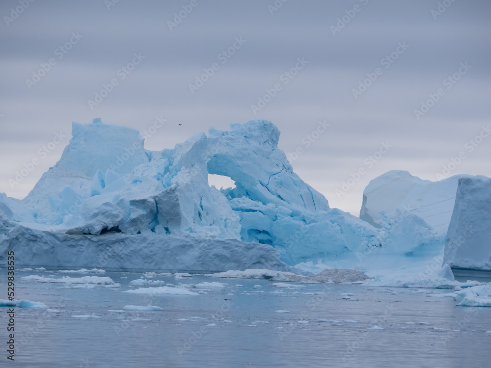 custom made wallpaper toronto digitalAwe-inspiring icy landscapes at the mouth of the Icefjord glacier (Sermeq Kujalleq), one of the fastest and most active glaciers in the world. Disko Bay, Ilulissat, Greenland
