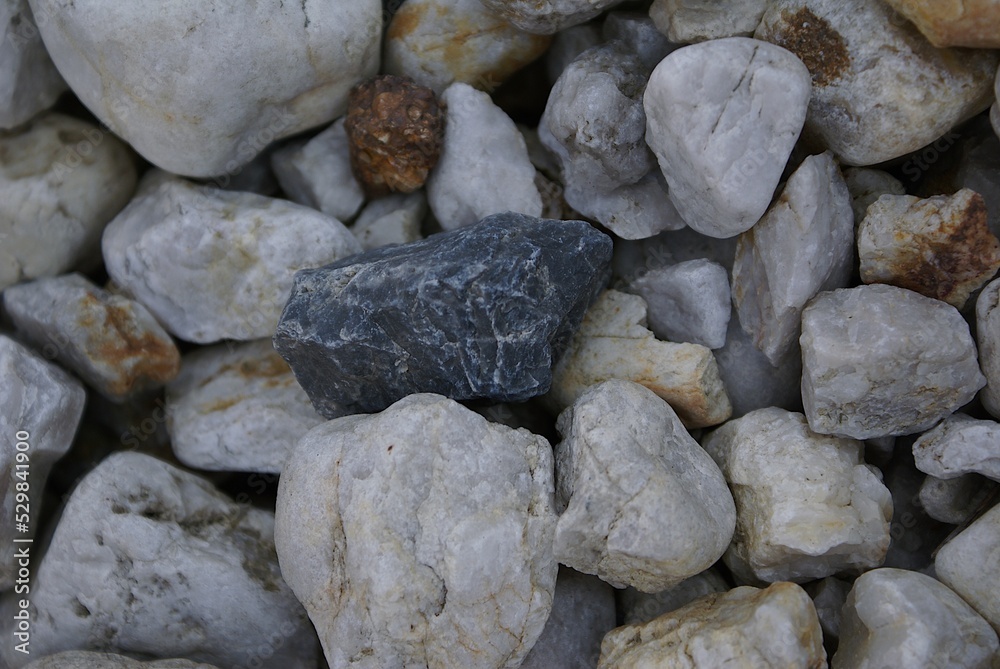 stones on the beach stones on the beach