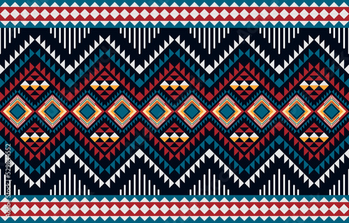 Geometric ethnic pattern seamless. ethnic seamless pattern. Design for cloth business, curtain, background, carpet, wallpaper, clothing, wrapping, Batik, fabric,Vector illustration.