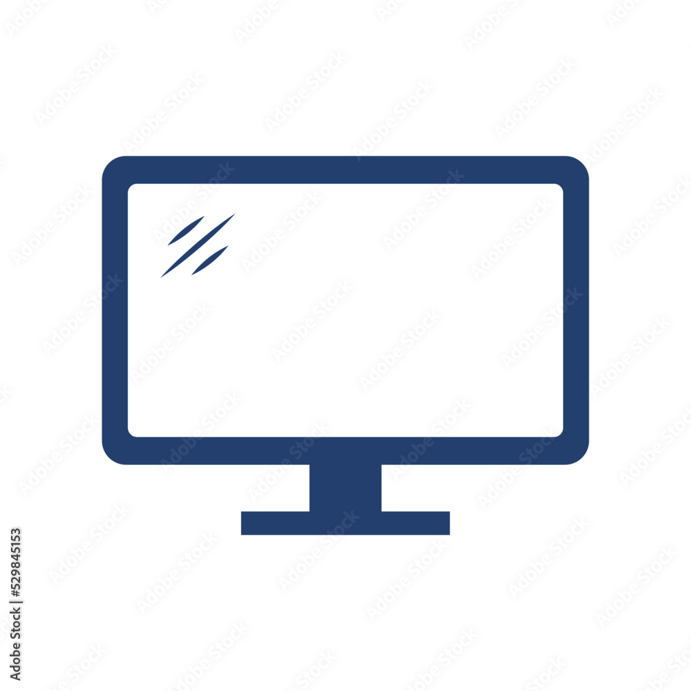 Glossy TV icon. Television. Home appliance. Vector. Glossy TV icon. Television. Home appliance. Vector.