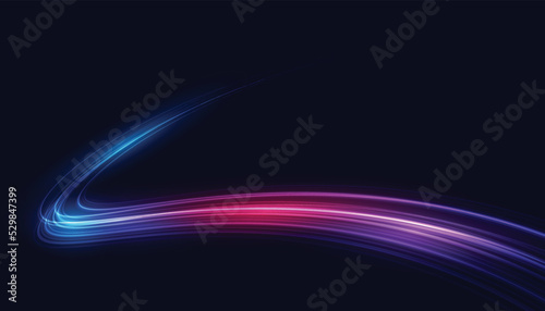 Modern abstract high-speed motion effect. Futuristic dynamic motion technology. Motion pattern for banner or poster design background idea. Vector eps10.