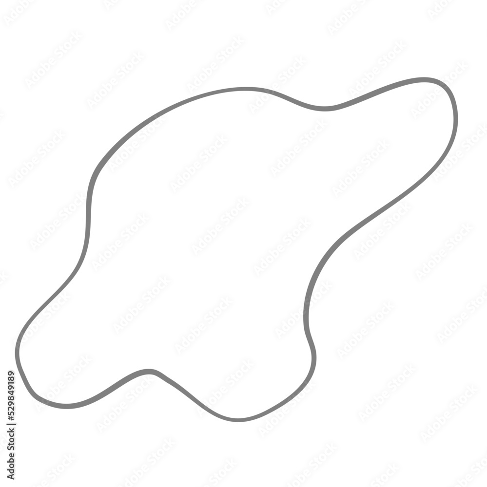 Modern Irregular Line Blob Shape Background Modern Irregular Line Blob Shape Background