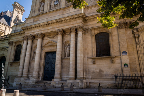 Sorbonne Chapel, rebuilt in the 17th century in Baroque style, The Sorbonne, world-famous university since 1253, Latin Quarter, 5th arrondissement, Paris, France