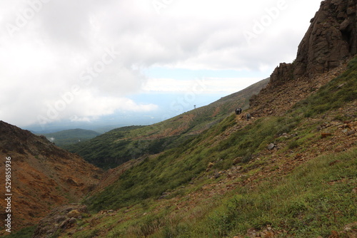 2022年9月の栃木県の茶臼岳の登山