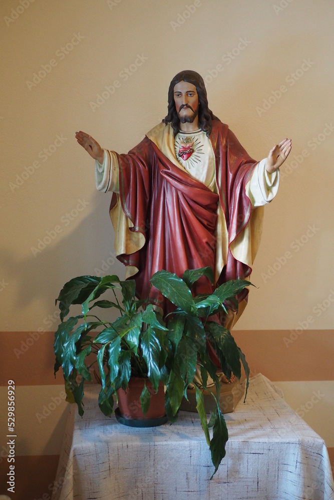 Figura Jezusa - Serce Jezusa