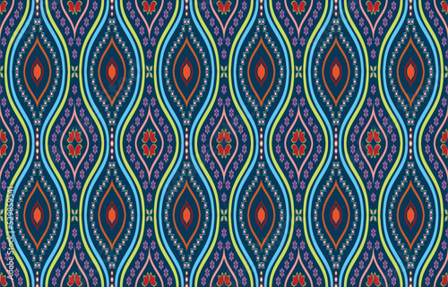 tribal pastel multicolor pastel Navajo seamless vector pattern. aztec abstract geometric art print in a sophisticated aztec style. Vector background with ethnic elements