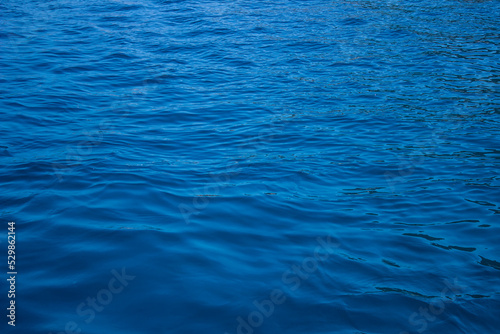 Deep blue sea water backdrop