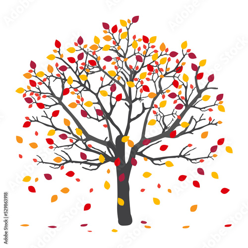 Abstract tree.  Nature background.