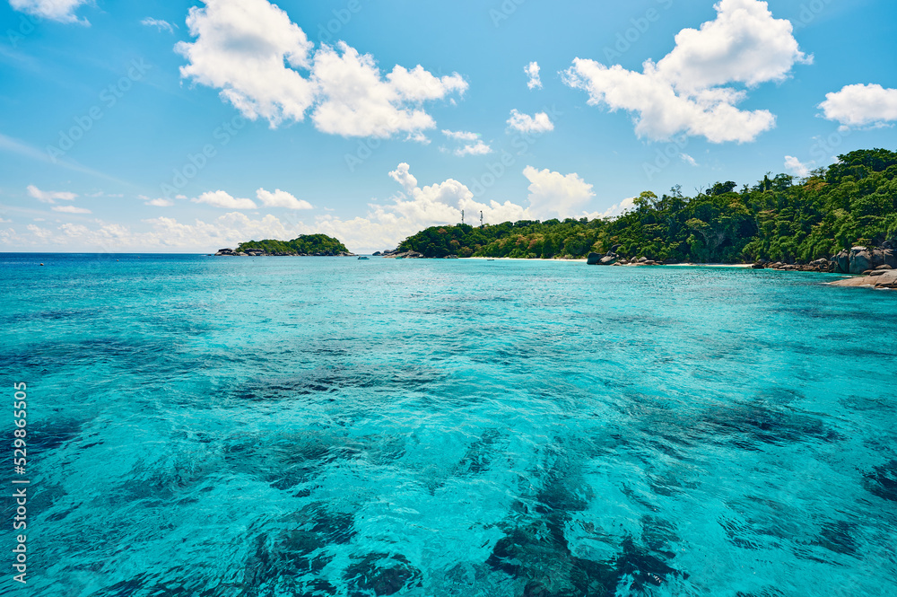 The landscape of Similan Islands, Thailand The landscape of Similan Islands, Thailand
