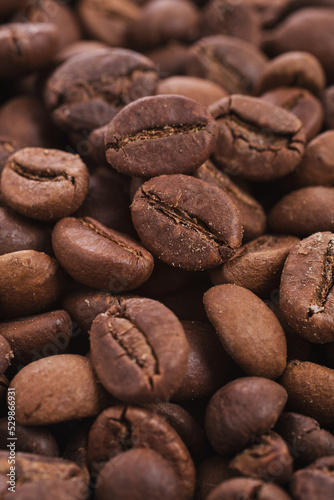 coffee beans close up background