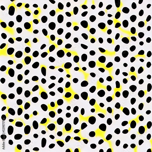 Seamless pattern with black dots. Abstract background. Decoration 