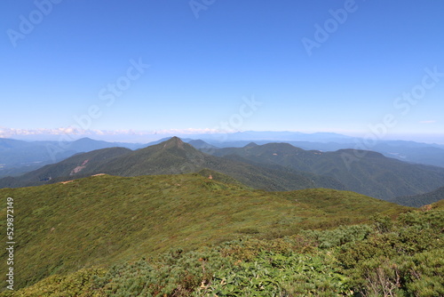 2022年9月の栃木県の茶臼岳の登山 © 明宏 戸田