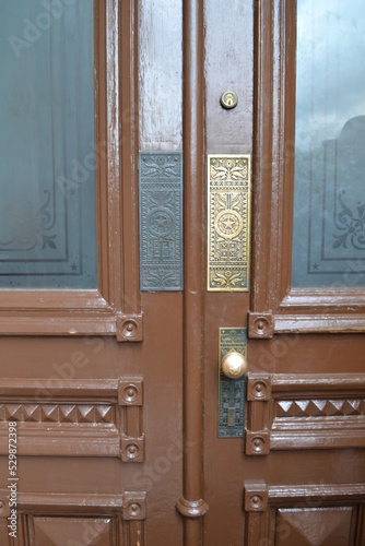 The details of the doors to the Capitol of Texas in Austin 
