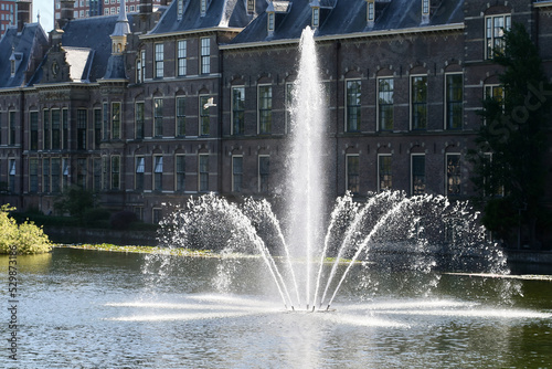 fountains in the park