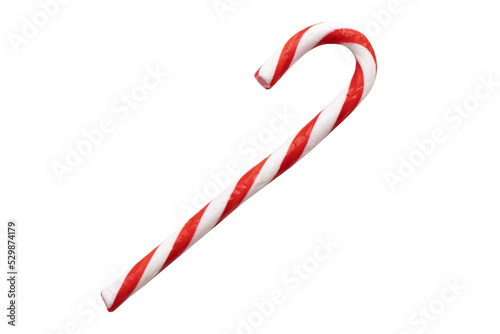 Tela Traditional Christmas candy cane, Transparency PNG format