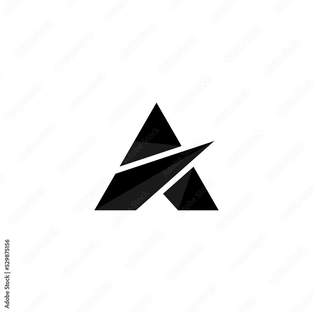 Logo Vector A Lettermark Abstract Business Logo Vector A Lettermark Abstract Business